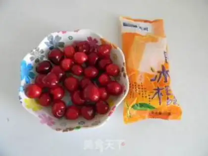 Make Ice cream cherry step 0
