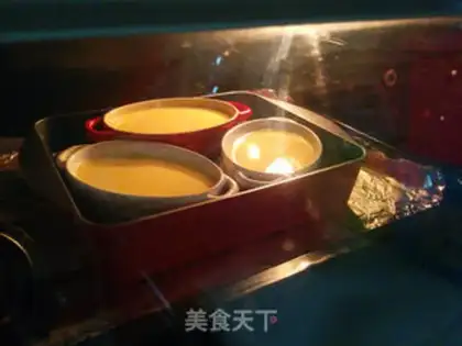 Make Caramel honey pudding step 18
