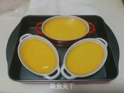 Make Caramel honey pudding step 19