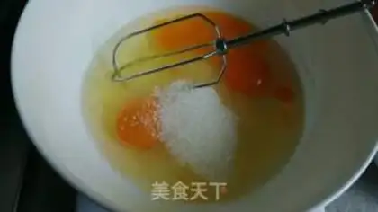 Make Old chicken cake step 1
