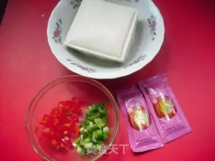 Make Giggles tofu step 0