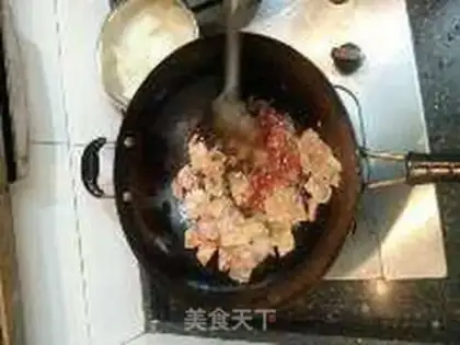 Make The real Sichuan meat returns to the garlic seed step 7