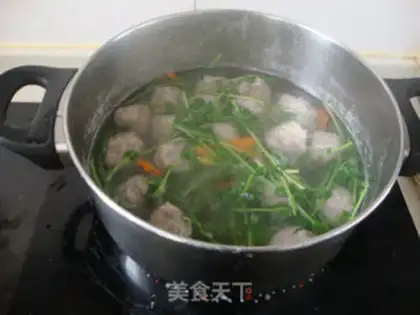 Make Peas seedball soup step 9