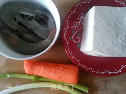 Make Shrimp tofu step 0