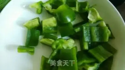 Make Shrimp peppers, black wood step 2