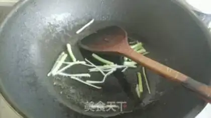 Make Shrimp peppers, black wood step 4