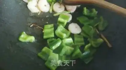 Make Shrimp peppers, black wood step 6