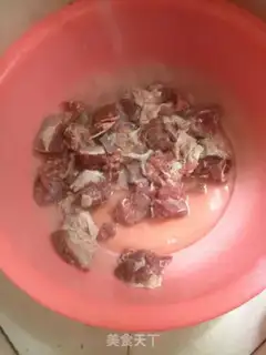 Make Spicy lamb step 1