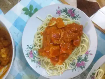Make Tomato pasta step 5