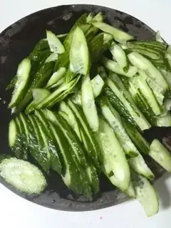 Make cucumber mucus step 2
