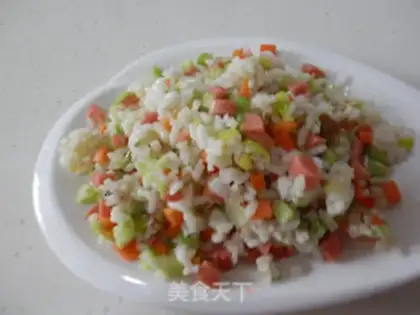 Make Five-colored rice step 6