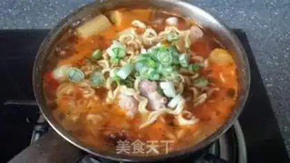 Make Korean ramen step 6