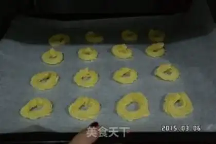 Make Butter cookies step 9