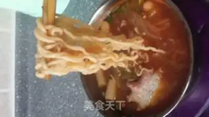 Make Korean ramen step 8
