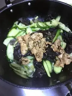 Make cucumber mucus step 7