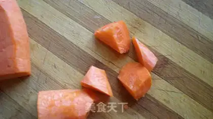 Make Carrot beef step 1