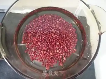 Make Pearlballs, red bean soup step 0