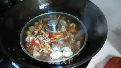 Make Seafood pan step 5