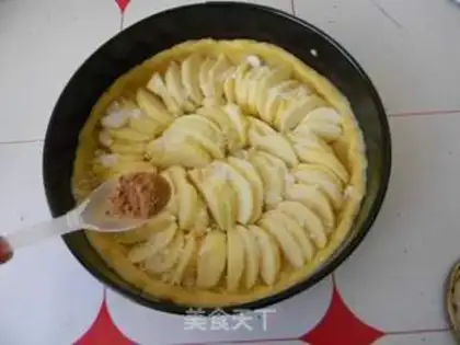 Make Applecake step 6
