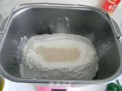 Make Red sugar rice pie step 0