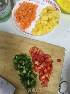 Make Fresh corn pineapple step 2