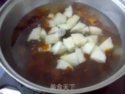 Make Peach cedar tea step 3