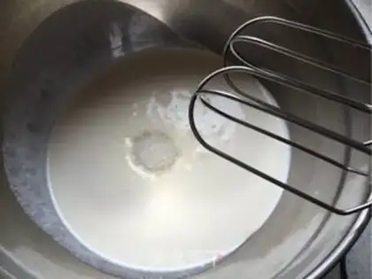 Make Cream fruit, naked cake step 3