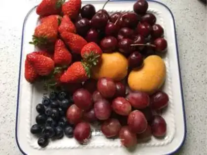 Make Cream fruit, naked cake step 8
