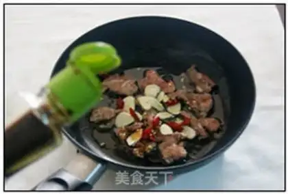 Make Beef spinach pasta step 2