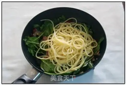 Make Beef spinach pasta step 4