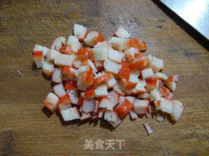 Make Crab omelet step 1