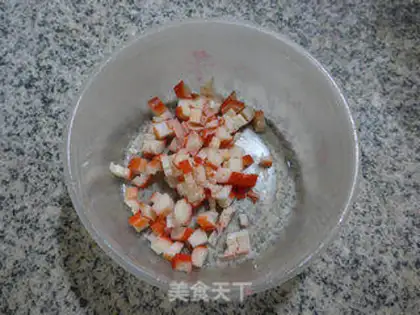 Make Crab omelet step 2