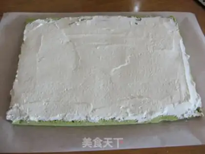 Make Tea and cream cake rolls step 17