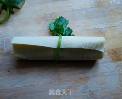 Make cucumber corset step 5