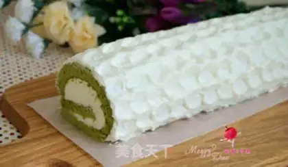 Make Tea and cream cake rolls step 22
