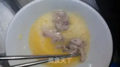 Make Thai sweet fried chicken steak step 17