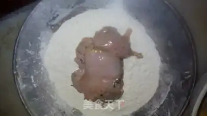 Make Thai sweet fried chicken steak step 18