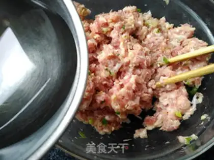 Make Egg dumplings step 1