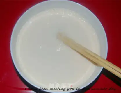 Make Milk stew step 1