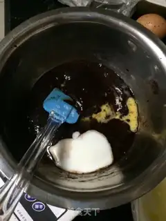 Make Brownie cheesecake step 3