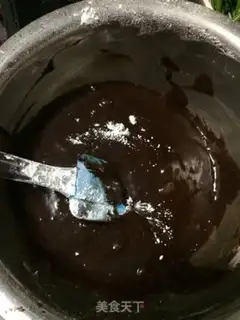 Make Brownie cheesecake step 4