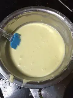 Make Brownie cheesecake step 7