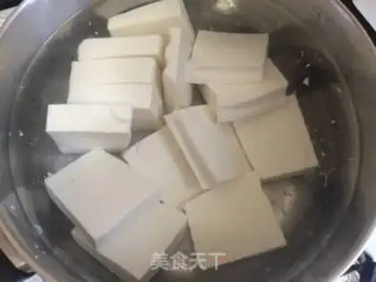 Make Fried tofu step 1