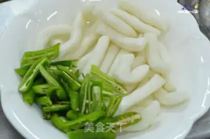 Make Iron-cracked squid shaving step 0