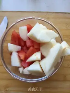 Make Pear juice step 1