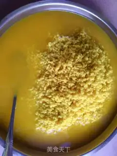 Make Yellow flower rice step 3