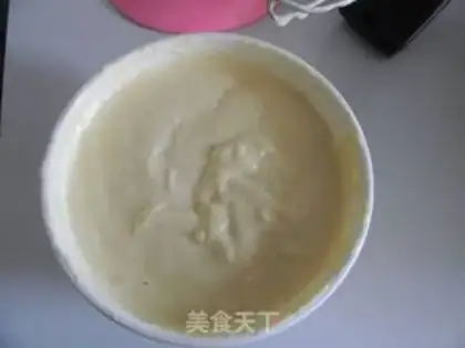 Make French sponge cake step 3