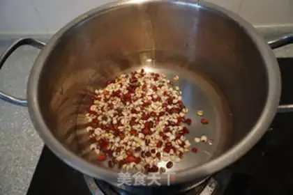 Make Red bean rice step 4