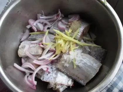 Make Cheese and fish step 1