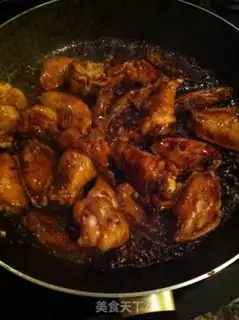 Make The mushroom chicken wings step 5